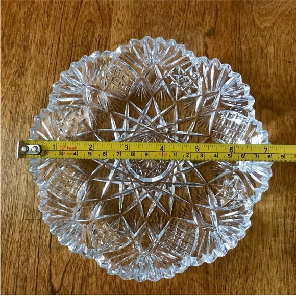 American Brilliant Cut Glass Dish - Picture 4 of 5